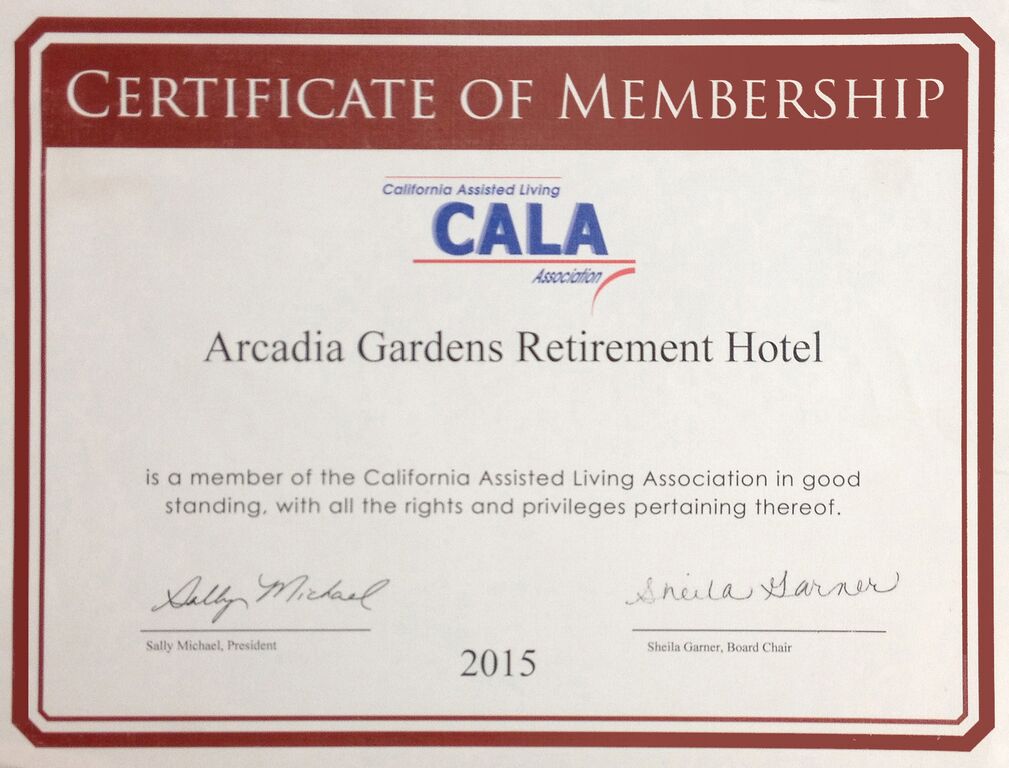 certificate of membership